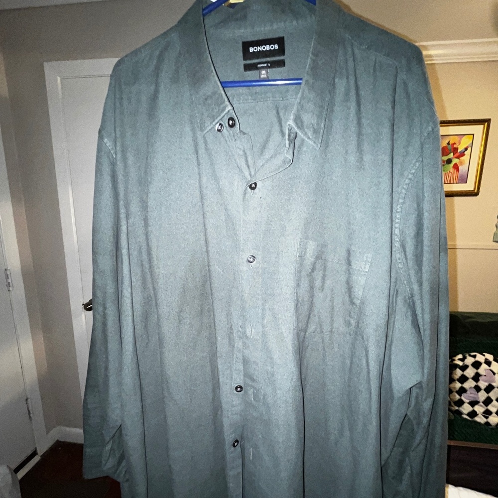 Bonobos Green Dress Shirt